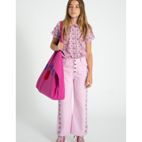 Flare Trousers - Lilac