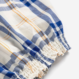 Fun Tartan Woven Top - Off White