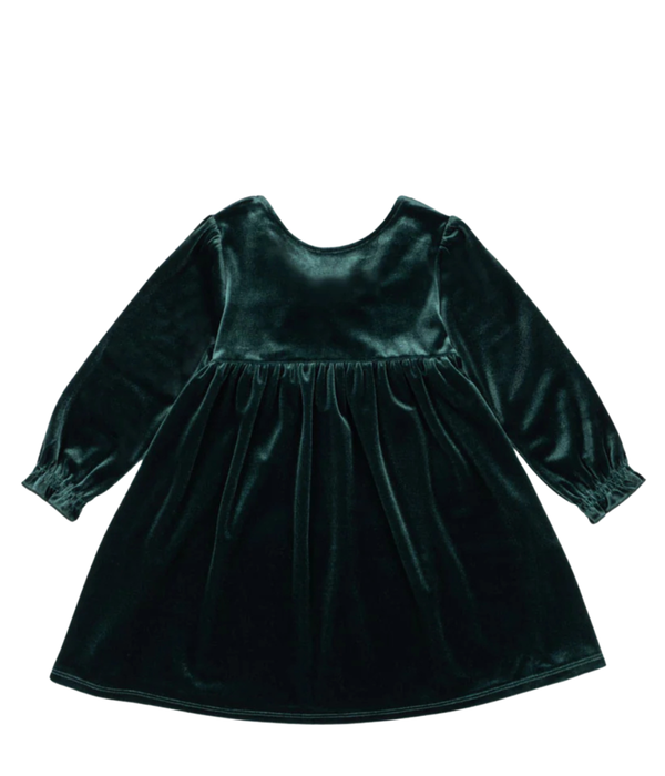 Gia Bow Dress Grs - Pine Grove