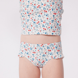 Girl 2Pc Floral Swimsuit - Multi