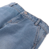 Girl Constance Barrel Denim Pants - Blue