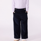 Girl Corduroy Pants - Navy