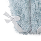 Girl Eudora Faux Fur Zip Vest - Blue