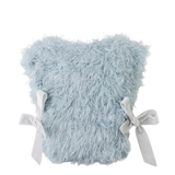Girl Eudora Faux Fur Zip Vest - Blue