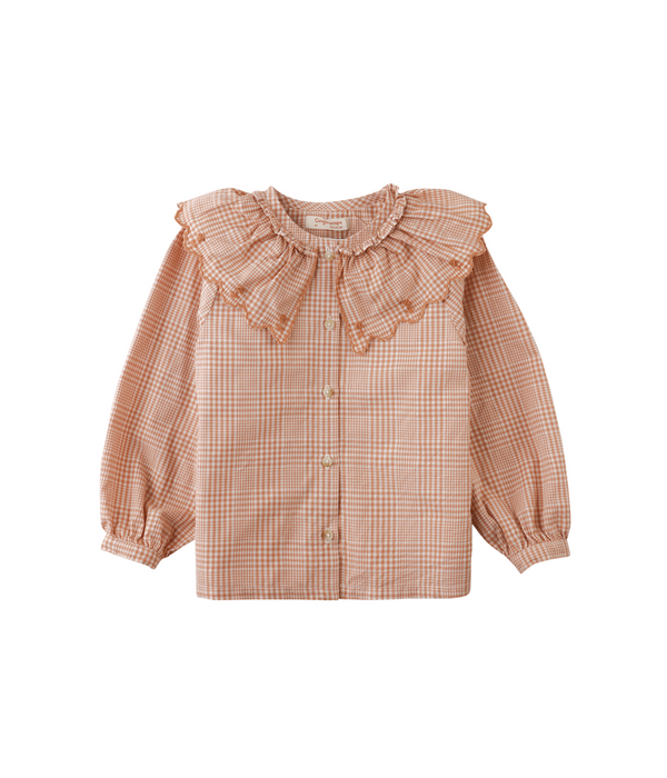 Girl Helen Blouse - Brown