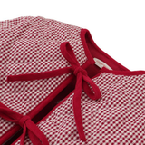 Girl Lavinia Boxy Quilted Coat - Red