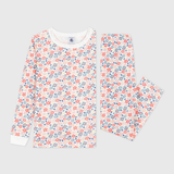 Girl Loungewear LS Floral Top And Pants - Multi