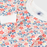 Girl Loungewear LS Floral Top And Pants - Multi