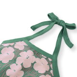 Girl Naomi Ribbed Terry Halter Top - Multicolor