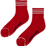 Girlfriend Socks - Scarlet