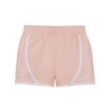 Girls Pink/White Super Short