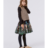 Glitter Tights - Navy Sky