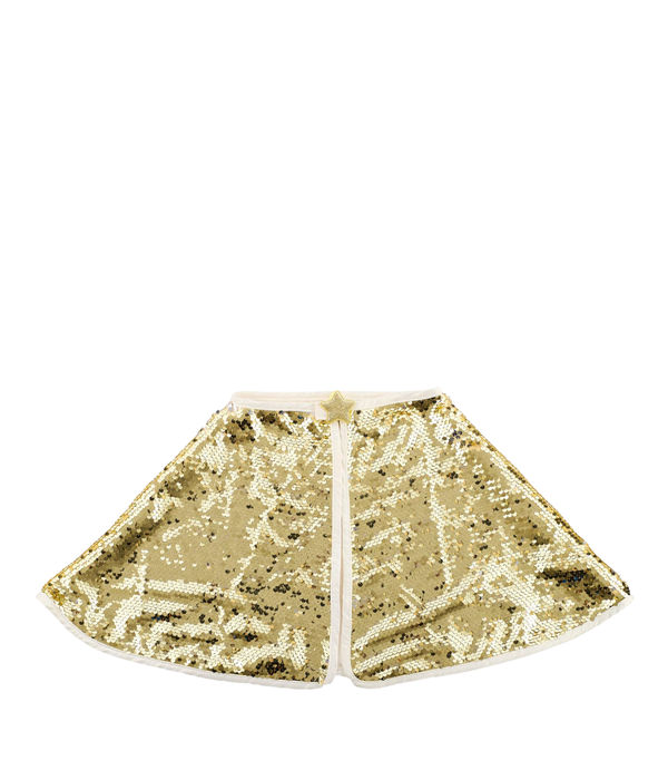 Gold Sequin Cape