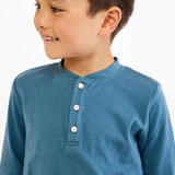 Henley T-Shirt - Petrol