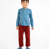 Henley T-Shirt - Petrol