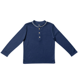 Henley T-Shirt - Navy