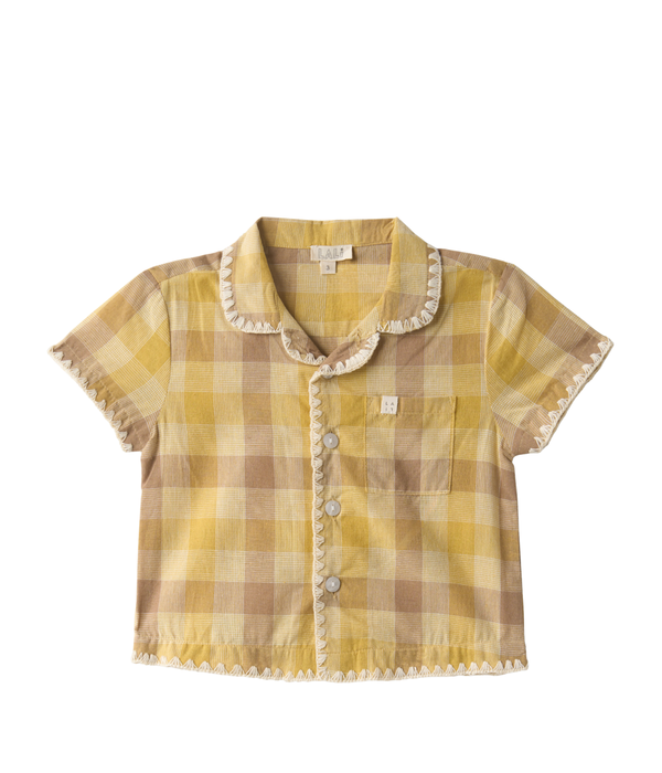 Henri Shirt - Citrine Checks