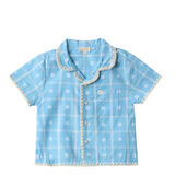 Henri Shirt - Vintage Blue Plaid