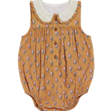 Iris Romper Saffron Floral