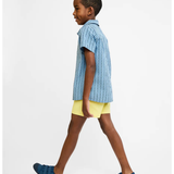 Jack Lee Shirt - Navy Ladder Stripe