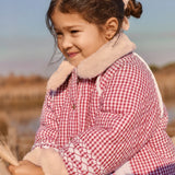 Reversible Checkered Jasmina Coat