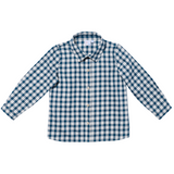 Jeffie Shirt - Blue Picnic Check