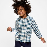 Jeffie Shirt - Blue Picnic Check