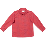 Jeffie Shirt - Holiday Red Plaid