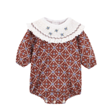Juliana Smocked Baby Romper