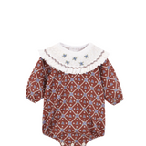 Juliana Smocked Baby Romper