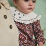 Juliana Smocked Baby Romper