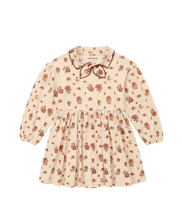 Junior Scout Dress - String/Antique Rose Holyoke Floral