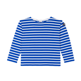 Kid LS Striped Top - Blue White