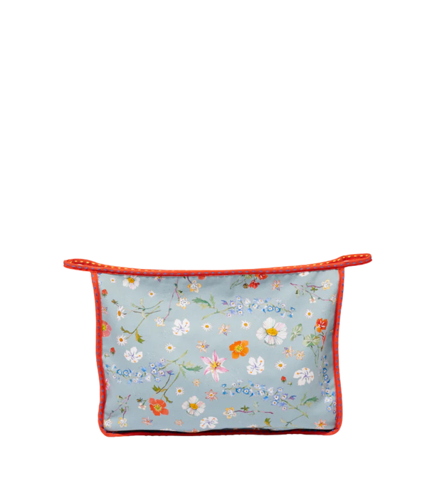 Large Zip Bag - Light Floral
