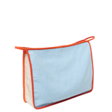 Large Zip Bag - Warm Color Block