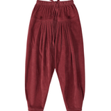 Layla Trousers - Apple Butter Velvet