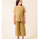 Lime Knit Pants Girl