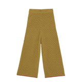 Lime Knit Pants Girl