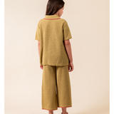 Lime Knit Pants Girl