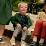 Lupo Baby Shirt - Forest Corduroy