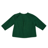 Lupo Baby Shirt - Forest Corduroy