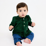 Lupo Baby Shirt - Forest Corduroy