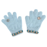 Luxe Gloves Ice Blue