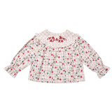 Maggie Blouse - Pomegranate Parade