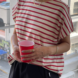 Manon Tee - Red Stripe