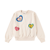 Marge Sweat Shirt - Sequin Heart