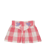 Marlow Short - Check Rose