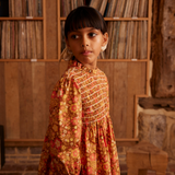 Mia Dress - Autumn Harvest Floral