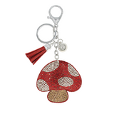 Mushroom Keychain - Red
