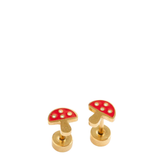 Mushroom Stud Earring